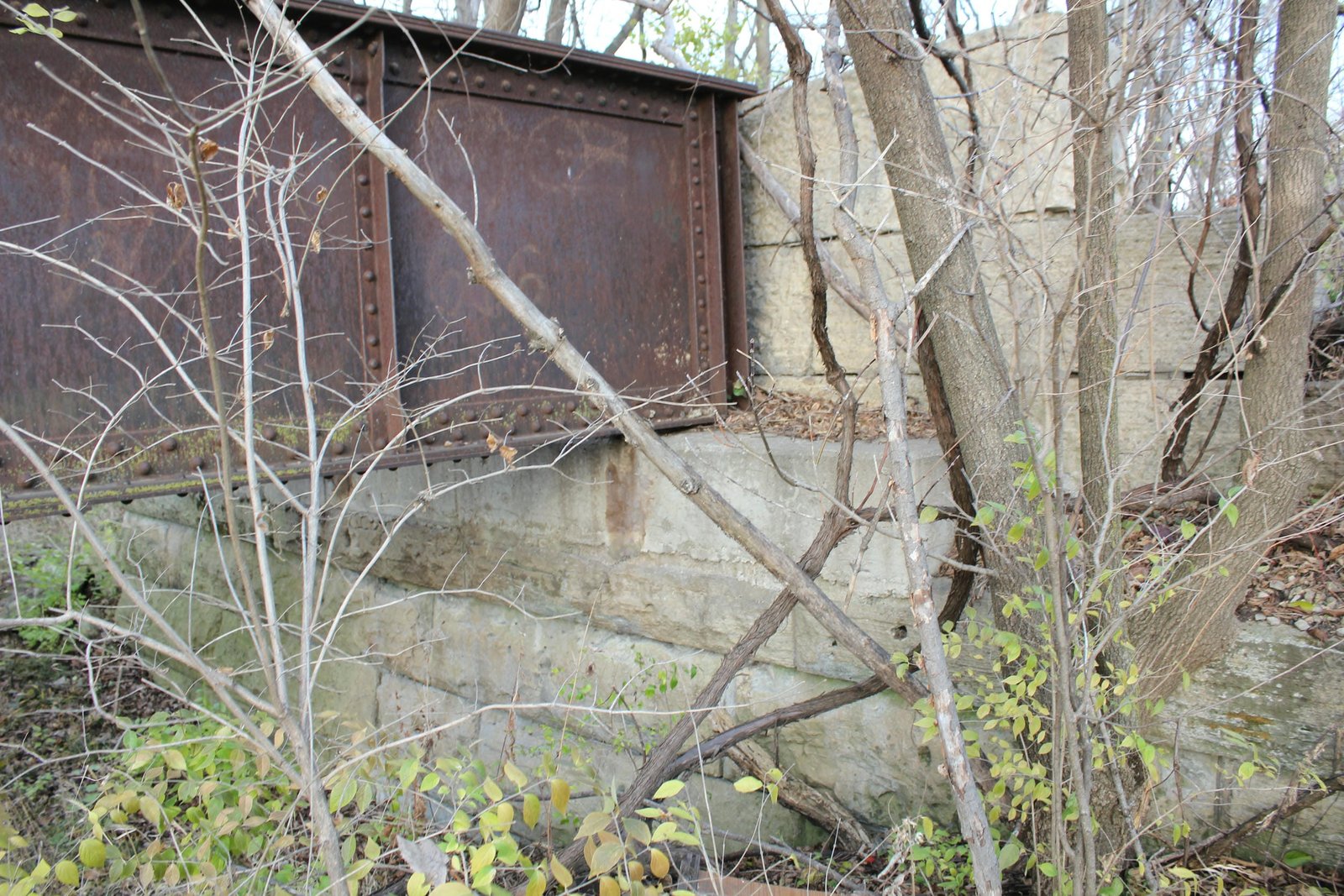 East abutment
